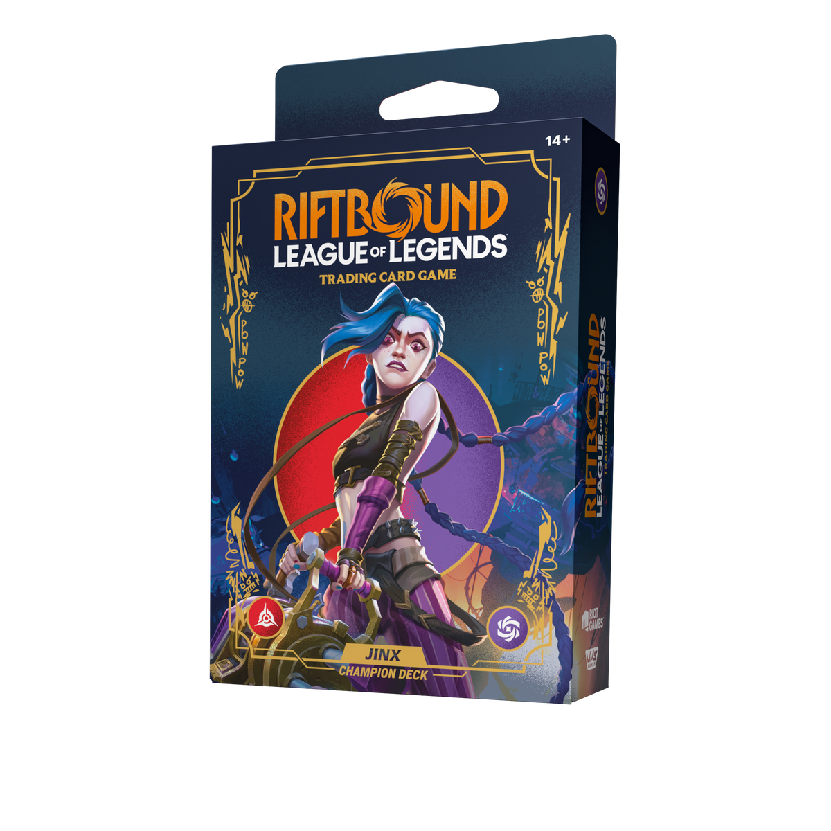 RIFTBOUND TCG: LEAGUE OF LEGENDS: SET 1: ORIGINS CHAMPION DECK: JINX