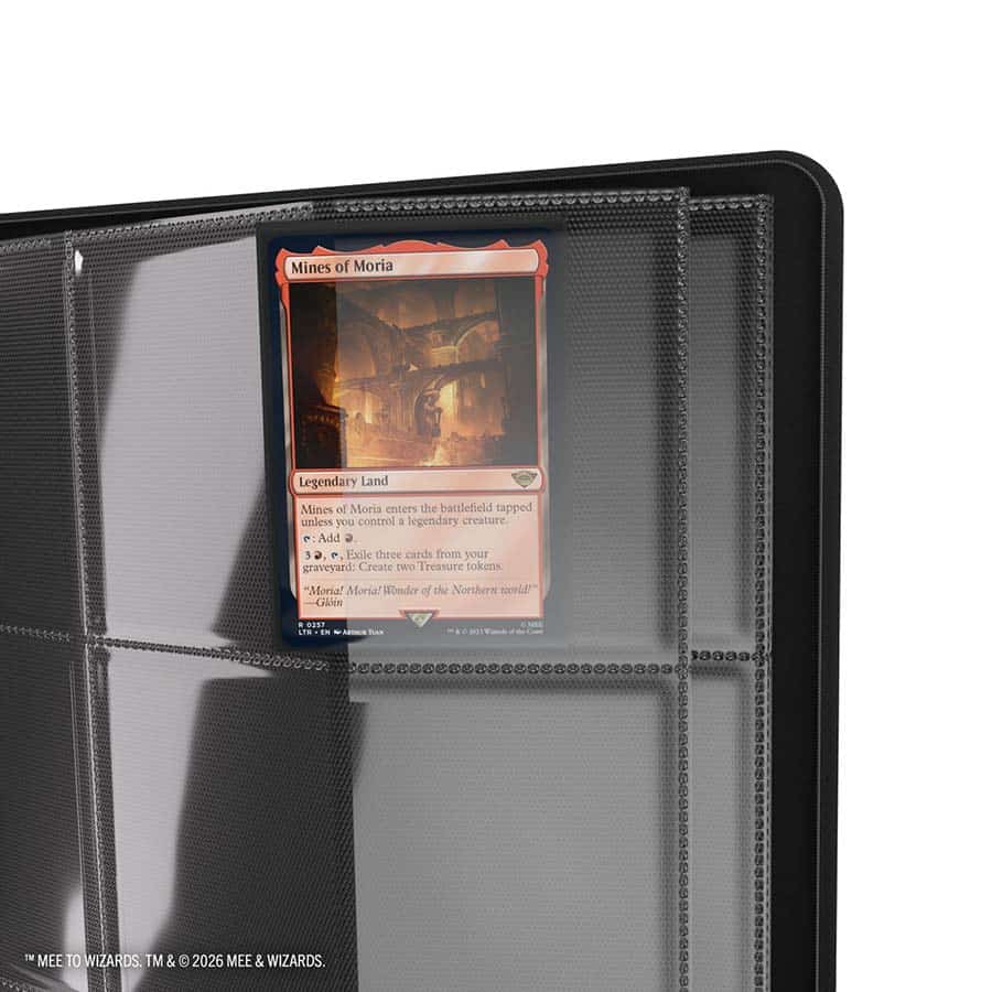 Gamegenic | MTG: The Hobbit: Zip-Up Album 18-Pocket - Gleaming Splendor & The King of Dale