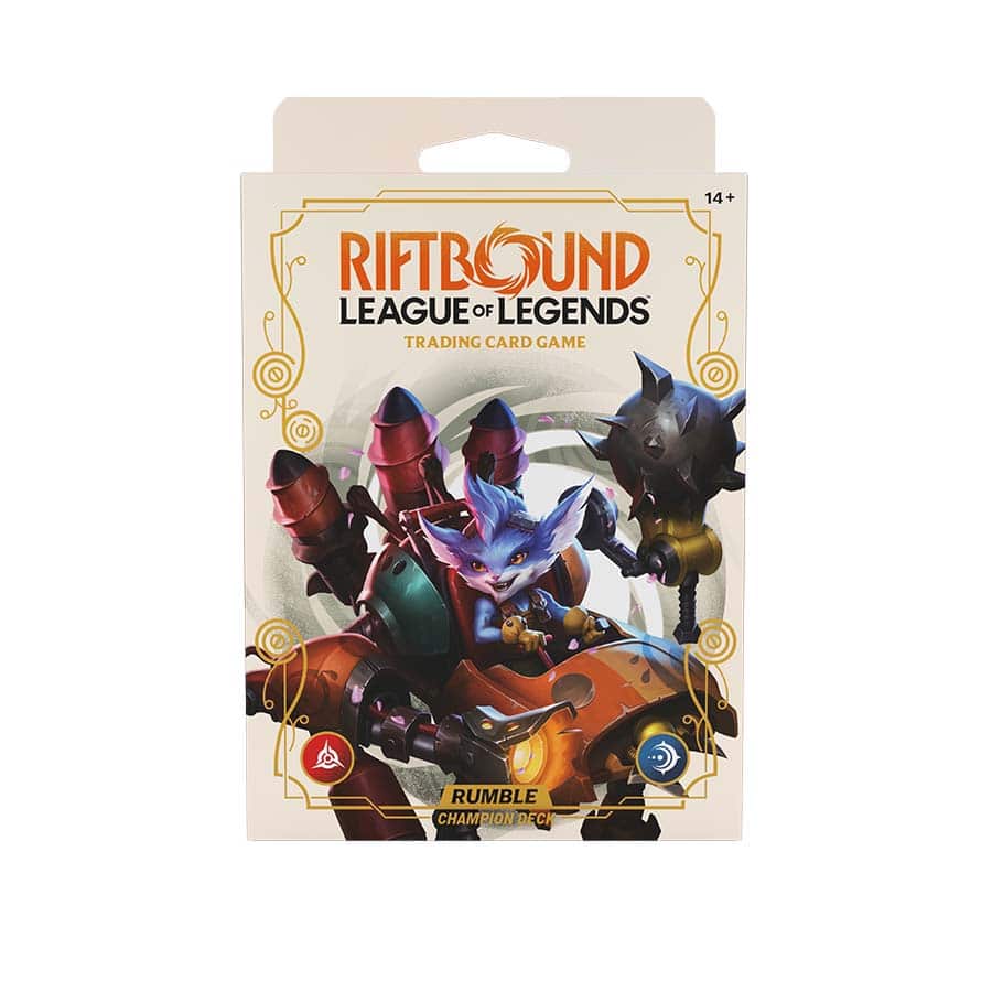 Riftbound TCG: League of Legends: Set 2 Spiritforged Champion Deck Rumble