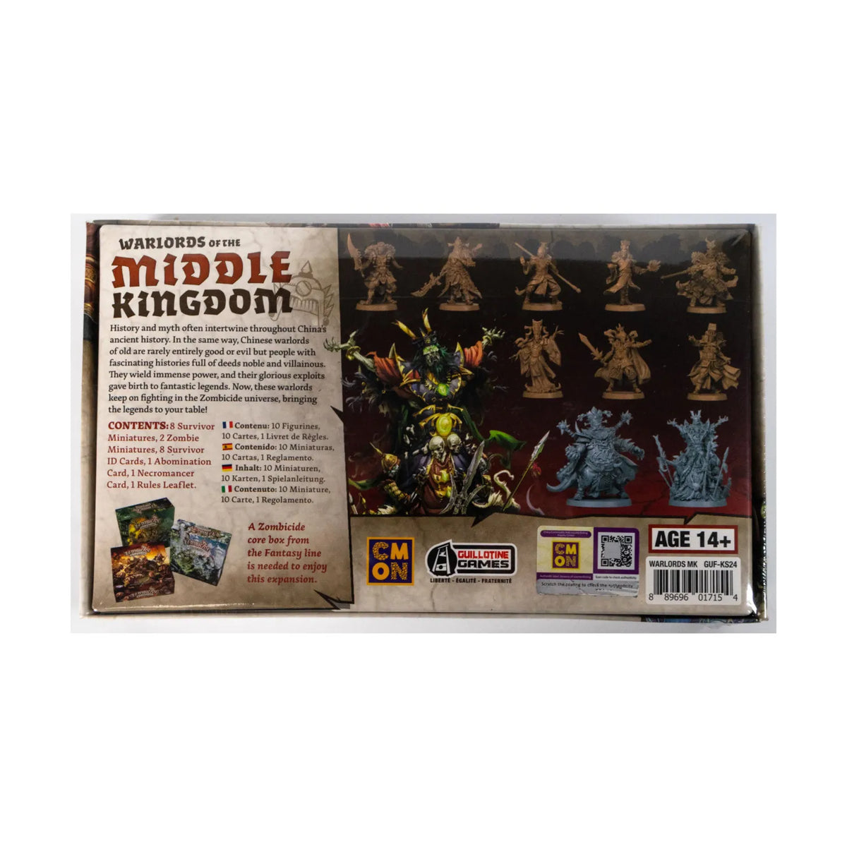 [USED] Zombicide: Warlords of the Middle Kingdom