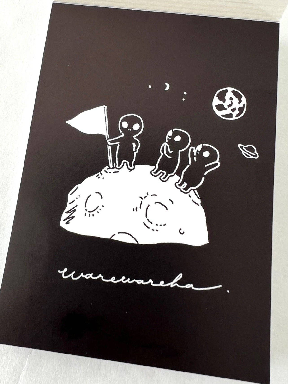 113692 CRUX Alien Landing Mini Notepad-10