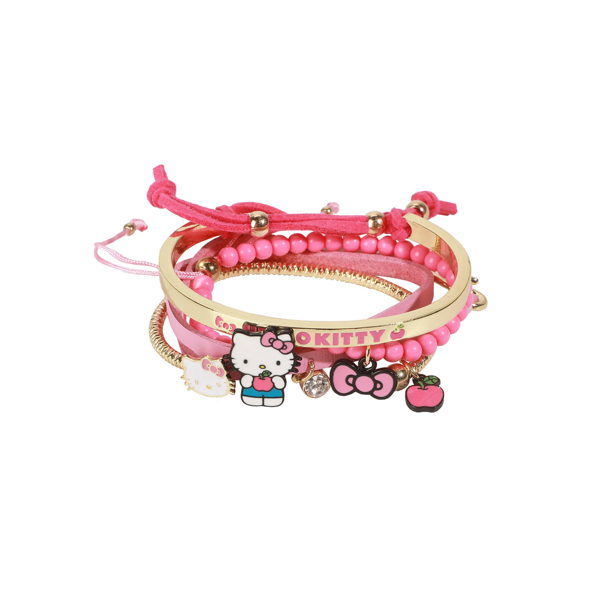 Hello Kitty Arm Party Variety of Bracelets (Set of 4)
