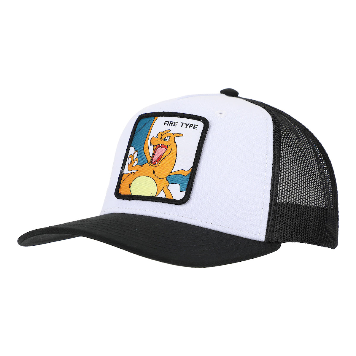 Pokemon Charizard White Trucker Hat