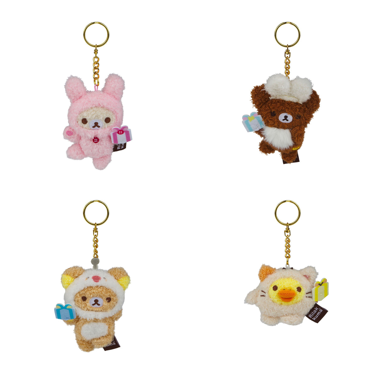 BLIND BOX Rilakkuma Gift Series Plush Keychains