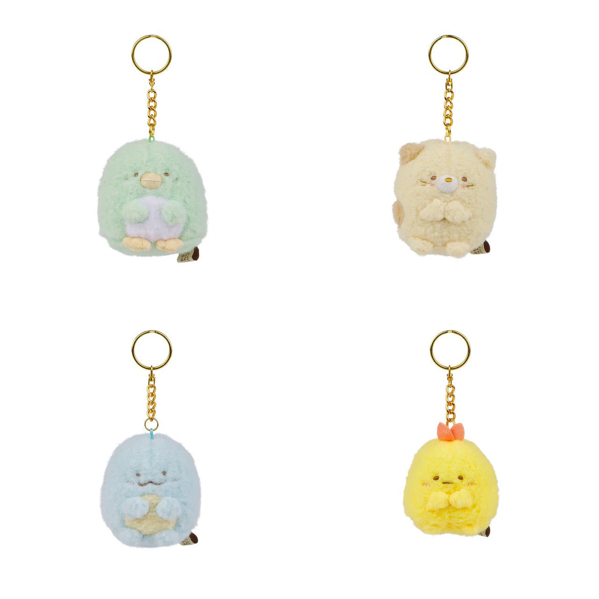 BLIND BOX Sumikkogurashi Honyagurumies Mochi Plush Keychains - 1pc