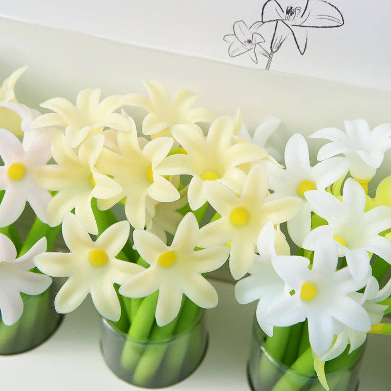 Lily Flower Gel Pen
