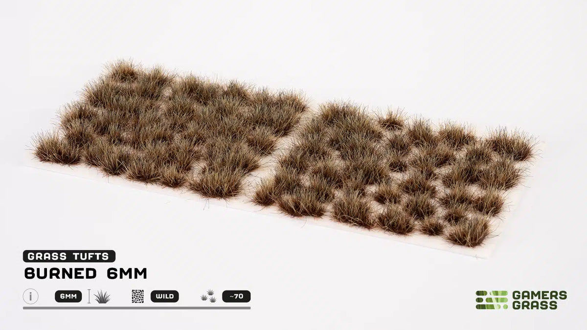 Gamers Grass Burned 6mm