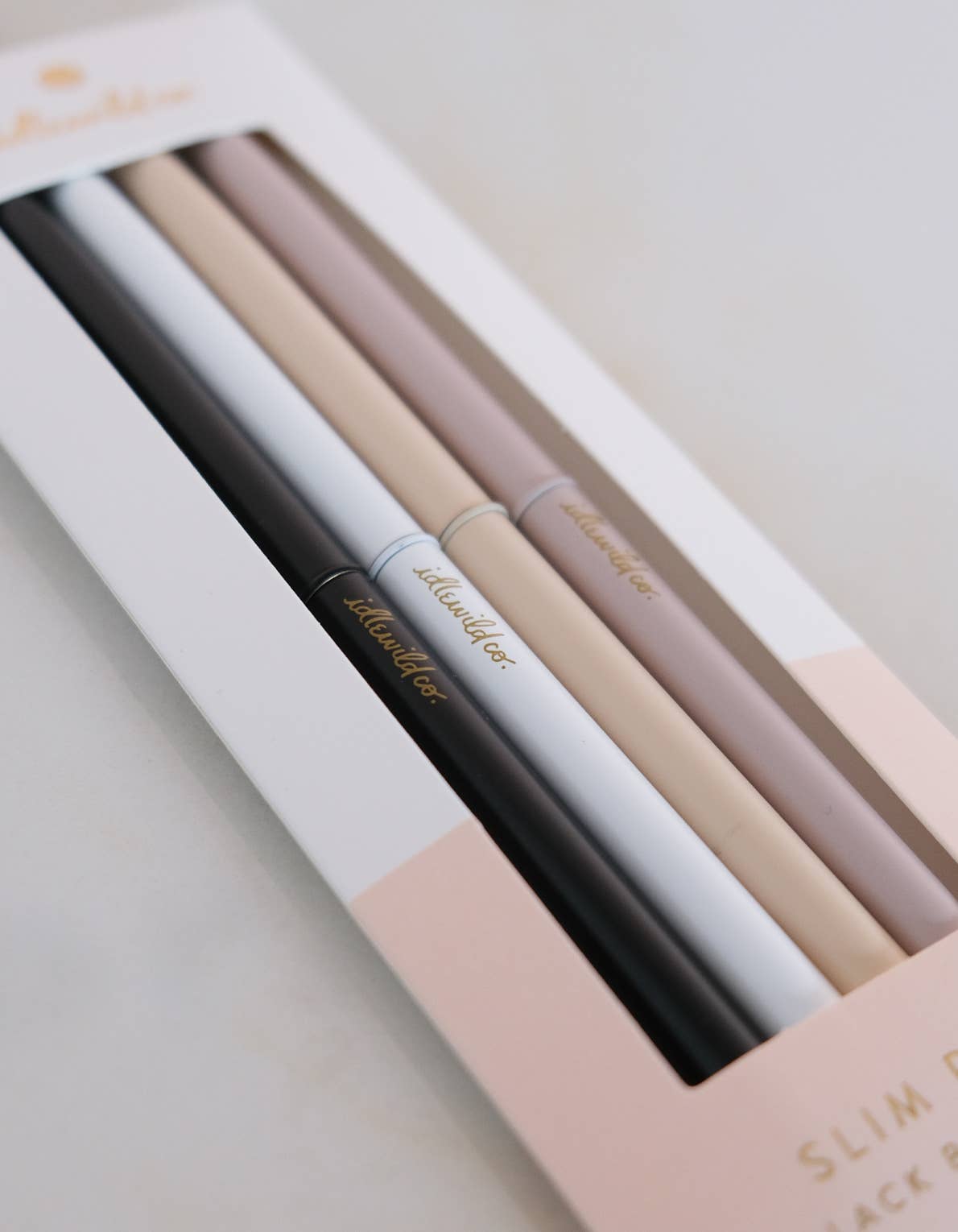 Slim Pens Set of Four | Matte Neutrals