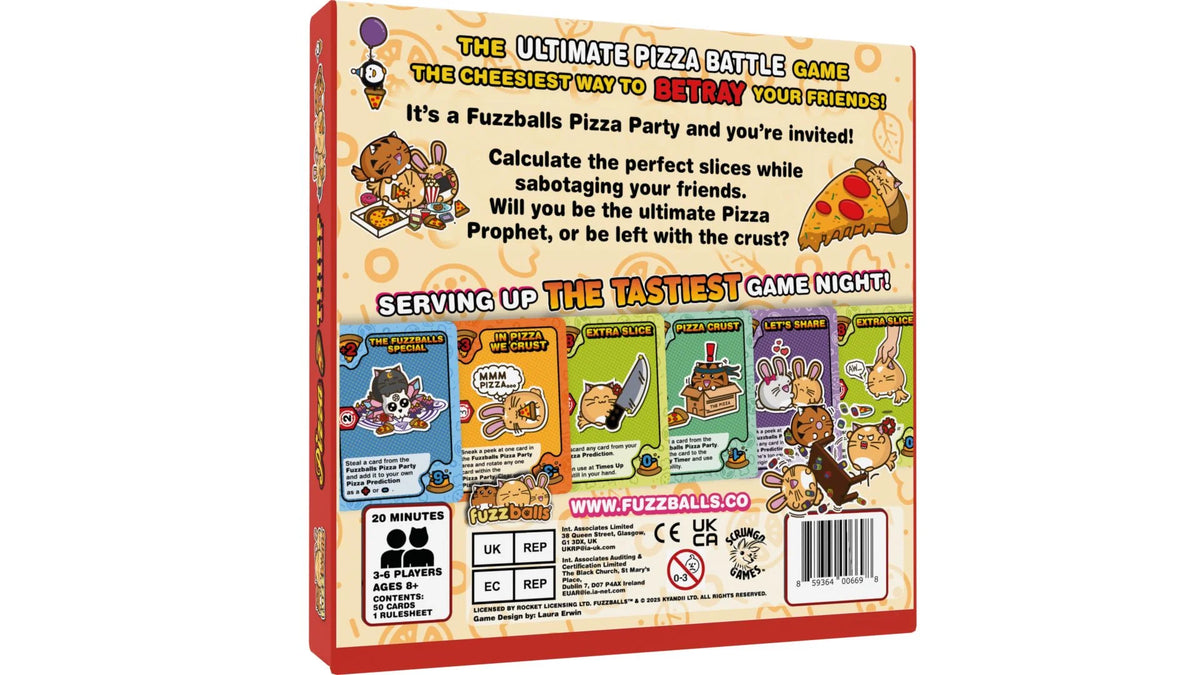 Fuzzball: Pizza Thief Card Game