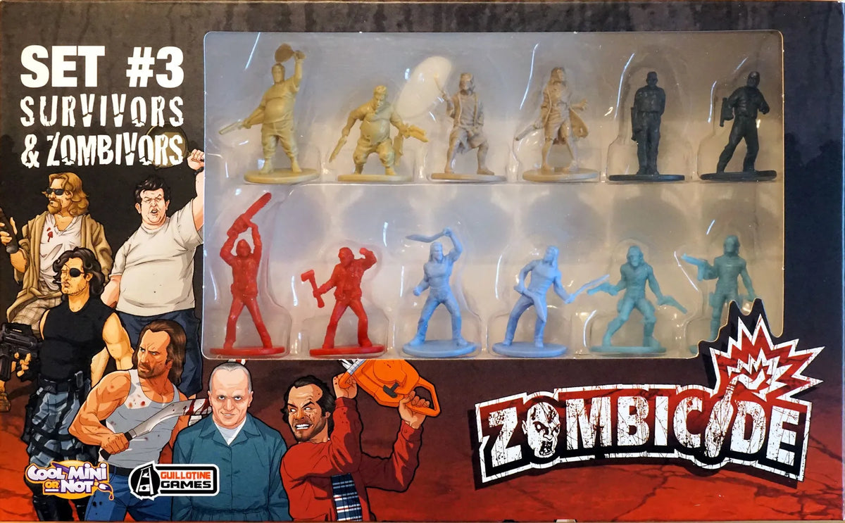 [USED] Zombicide: Season 2, Set #3 - Survivors & Zombies